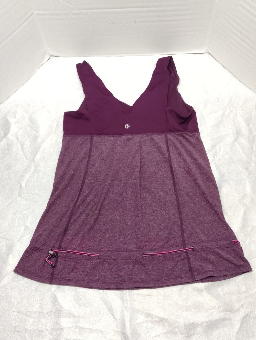 Lululemon Hustle & Bustle Tank Top, Women - 6 Very Good Plum Color
